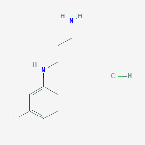N-(3-aminopropyl)-3-fluoroaniline hydrochloride