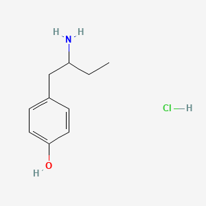 4-(2-Aminobutyl)phenol hydrochloride