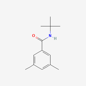 molecular formula C13H19NO B13792309 N-tert-butyl-3,5-dimethylbenzamide CAS No. 827346-47-4