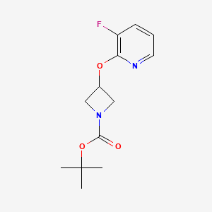 Tert-butyl 3-[(3-fluoropyridin-2-yl)oxy]azetidine-1-carboxylate