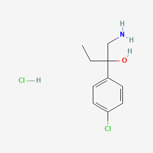 1-Amino-2-(4-chlorophenyl)butan-2-ol hydrochloride