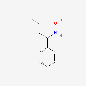 molecular formula C10H15NO B13792528 N-(1-Phenyl-butyl)-hydroxylamine CAS No. 59336-66-2