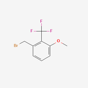 1-(Bromomethyl)-3-methoxy-2-(trifluoromethyl)benzene