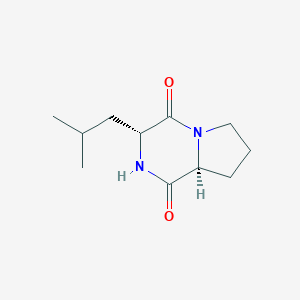 molecular formula C11H18N2O2 B137927 Cyclo(l-Pro-d-Leu) CAS No. 36238-67-2