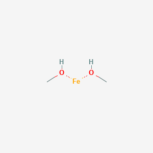 molecular formula C2H8FeO2 B13792851 Iron methoxide 