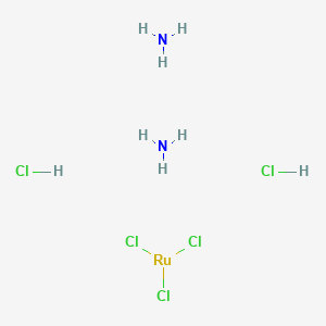 molecular formula Cl5H8N2Ru B13793014 Ammonium pentachlororuthenate 