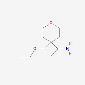 3-Ethoxy-7-oxaspiro[3.5]nonan-1-amine