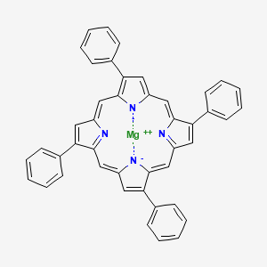 molecular formula C44H28MgN4 B13793177 Magnesium meso-tetraphenylporphine 1-hydrate 