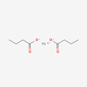 molecular formula C8H14O4Pb B13793453 Lead butyrate CAS No. 819-73-8