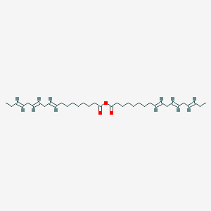 molecular formula C36H58O3 B13793539 alpha-Linolenic anhydride CAS No. 55726-27-7