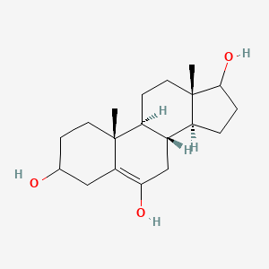 molecular formula C19H30O3 B13793554 Androst-5-ene-3,6,17-triol 