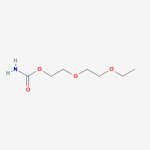 molecular formula C7H15NO4 B1379367 2-(2-Ethoxyethoxy)ethyl carbamate CAS No. 1379303-63-5