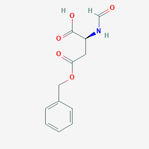 molecular formula C12H13NO5 B13793687 For-Asp(OBzl)-OH CAS No. 5513-72-4