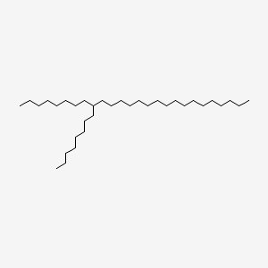 molecular formula C34H70 B13793722 Hexacosane, 9-octyl- CAS No. 55429-83-9