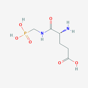 molecular formula C6H13N2O6P B13793777 G-D-Glutamylaminomethylphosphonic acid 