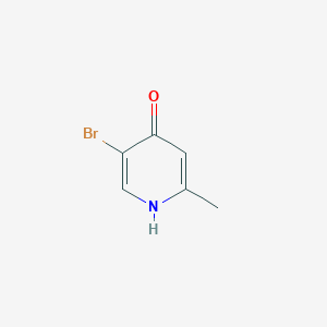 molecular formula C6H6BrNO B1379388 5-Bromo-2-methylpyridin-4-ol CAS No. 1258287-39-6