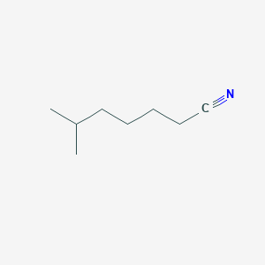 molecular formula C8H15N B137939 6-甲基庚腈 CAS No. 138808-37-4