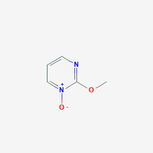 molecular formula C5H6N2O2 B13793935 2-methoxypyrimidine N-oxide 