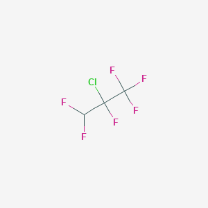 molecular formula C3HClF6 B13793947 2-Chloro-1,1,1,2,3,3-hexafluoropropane CAS No. 51346-64-6