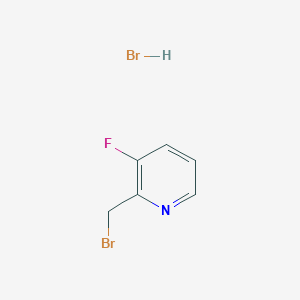molecular formula C6H6Br2FN B1379401 2-(Bromomethyl)-3-fluoropyridine hydrobromide CAS No. 1427429-75-1