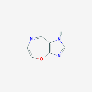 molecular formula C6H5N3O B13794031 1h-Imidazo[4,5-f][1,4]oxazepine CAS No. 851851-73-5