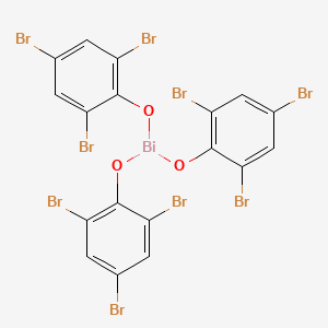 molecular formula C18H6BiBr9O3 B13794113 Bismuth 2,4,6-tribromophenolate 
