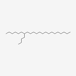 molecular formula C26H54 B13794124 7-n-Butyldocosane CAS No. 55282-15-0