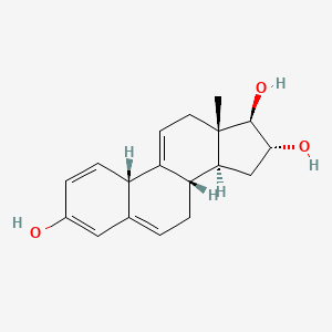molecular formula C18H22O3 B13794159 Estriol derivative 1 