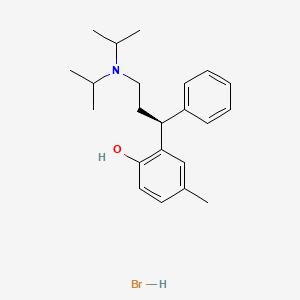 molecular formula C22H32BrNO B13794205 Tolterodine hydrobromide 