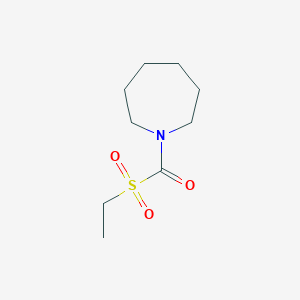 molecular formula C9H17NO3S B13794240 Molinate-sulfone 