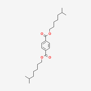 molecular formula C24H38O4 B13794268 Bis(6-methylheptyl) benzene-1,4-dicarboxylate CAS No. 27937-24-2