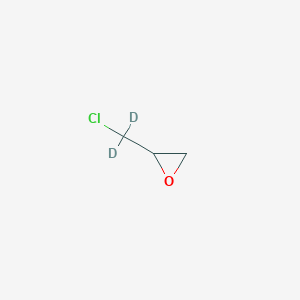 molecular formula C3H5ClO B13794370 Oxirane,2-(chloromethyl-d2)- 