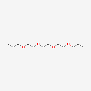 molecular formula C12H26O4 B13794484 4,7,10,13-Tetraoxahexadecane CAS No. 77318-45-7
