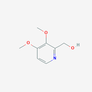 molecular formula C8H11NO3 B137945 (3,4-Dimethoxypyridin-2-yl)methanol CAS No. 72830-08-1