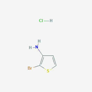 2-Bromothiophen-3-amine hydrochloride