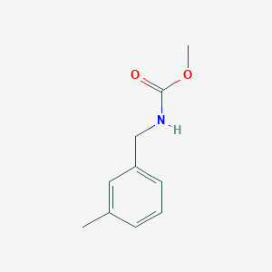 molecular formula C10H13NO2 B13794554 Methyl [(3-methylphenyl)methyl]carbamate CAS No. 537698-87-6