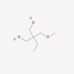 molecular formula C7H16O3 B13794755 2-Ethyl-2-(methoxymethyl)propane-1,3-diol CAS No. 7658-03-9