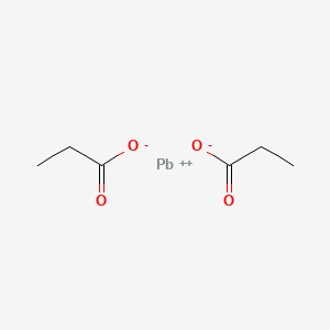molecular formula C6H10O4Pb B13794842 Lead dipropionate CAS No. 42558-73-6