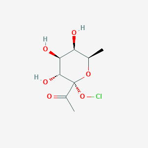 molecular formula C8H13ClO6 B13794921 Acetochloro-A-fucose 