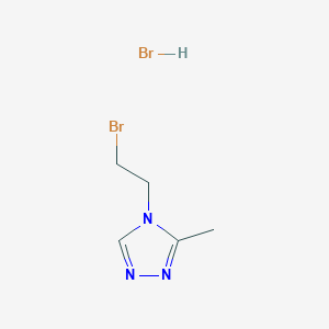 4-(2-Bromoethyl)-3-methyl-4H-1,2,4-triazole hydrobromide