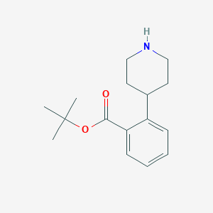 Tert-butyl 2-(piperidin-4-yl)benzoate