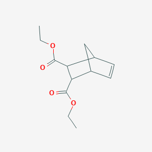molecular formula C13H18O4 B13795061 Diethyl bicyclo[2.2.1]hept-5-ene-2,3-dicarboxylate CAS No. 26272-67-3