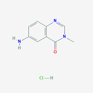 6-amino-3-methylquinazolin-4(3H)-one hydrochloride