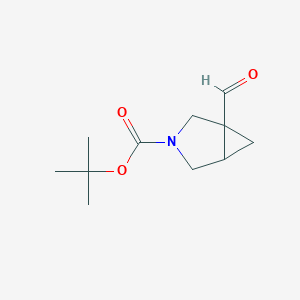 Tert-butyl 1-formyl-3-azabicyclo[3.1.0]hexane-3-carboxylate