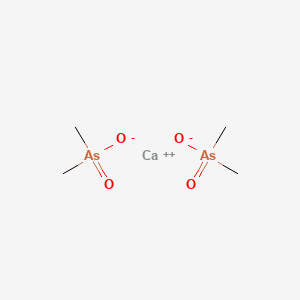 molecular formula C4H12As2CaO4 B13795117 Calcium cacodylate CAS No. 5785-43-3