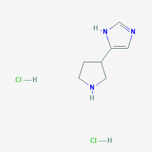 4-Pyrrolidin-3-YL-1H-imidazole dihydrochloride