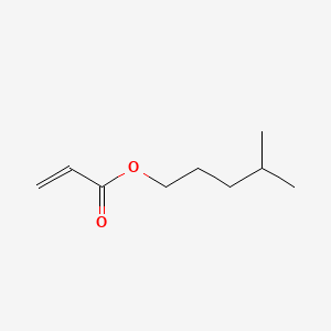 molecular formula C9H16O2 B13795256 4-Methylpentyl acrylate CAS No. 5143-30-6