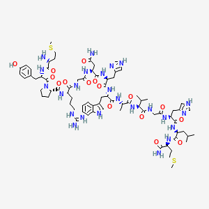 molecular formula C75H110N24O16S2 B13795363 Grp(14-27)(human,porcine,canine) 