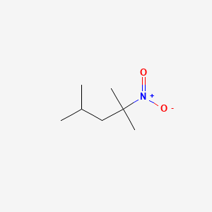 molecular formula C7H15NO2 B13795410 2,4-Dimethyl-2-nitropentane CAS No. 597-45-5