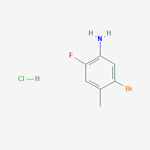 5-Bromo-2-fluoro-4-methylaniline hydrochloride